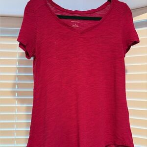 Banana Republic Pink Relaxed Short Sleeve Tee